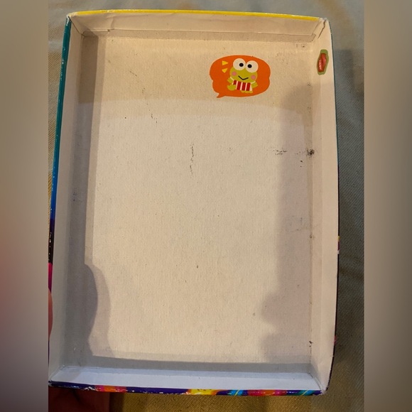 Vintage Lisa Frank seal pup rainbow reed cardboard box - Picture 10 of 11